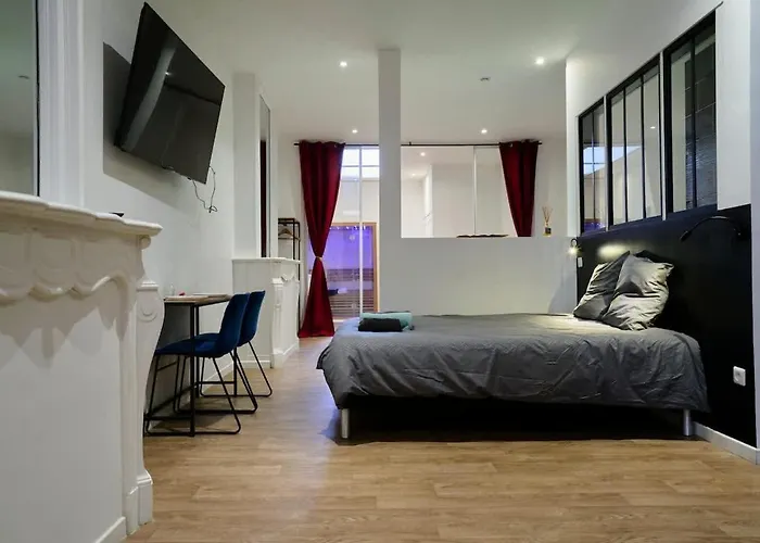 Baignoire Blaneo & Sauna 10 Minutes De La Gare Tourcoing